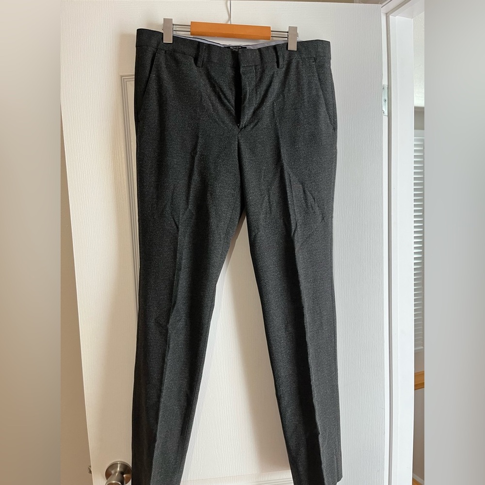 RW Men's Dark Gray Dress Pants